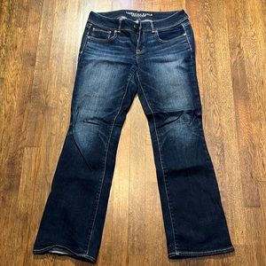 American eagle kick boot stretch jean size 10